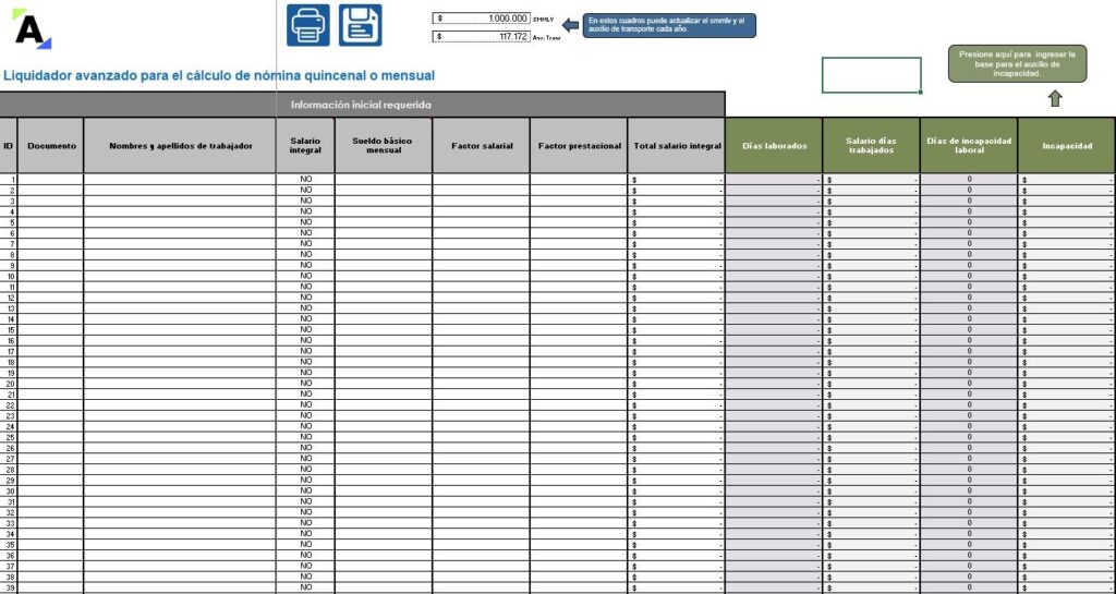 Formato de Nómina Colombiana en Excel 2023: Descarga Plantilla y Guía Completa