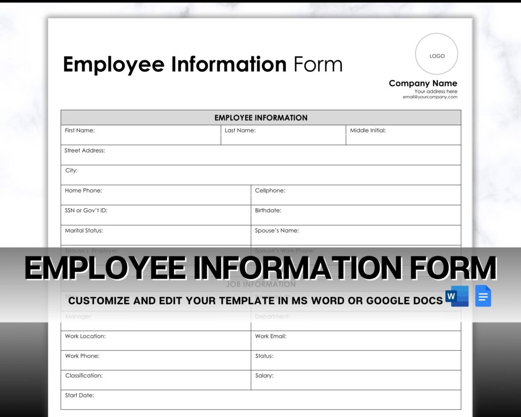 Formulario de Información del Empleado: Guía Completa 2024 (Plantillas Gratis)