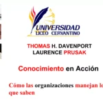 Gestión del Conocimiento: La Clave del Éxito para las Empresas – Thomas Davenport y Prusak