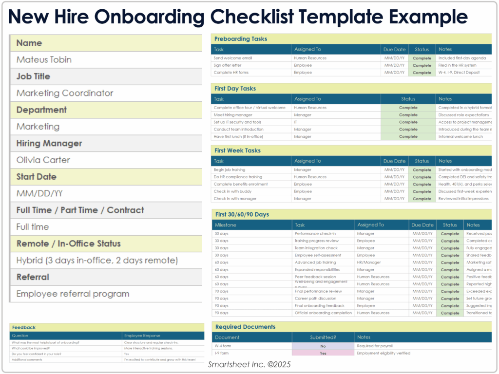 Las 5 Mejores Plantillas de Onboarding para Nuevos Empleados (Gratis)