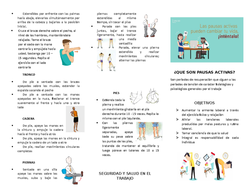 Pausas Activas Laborales: Guía Completa con Ejemplos para tu Empresa