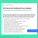 Plantillas One to One Meeting Gratis: Guía Completa para Reúnes Efectivas